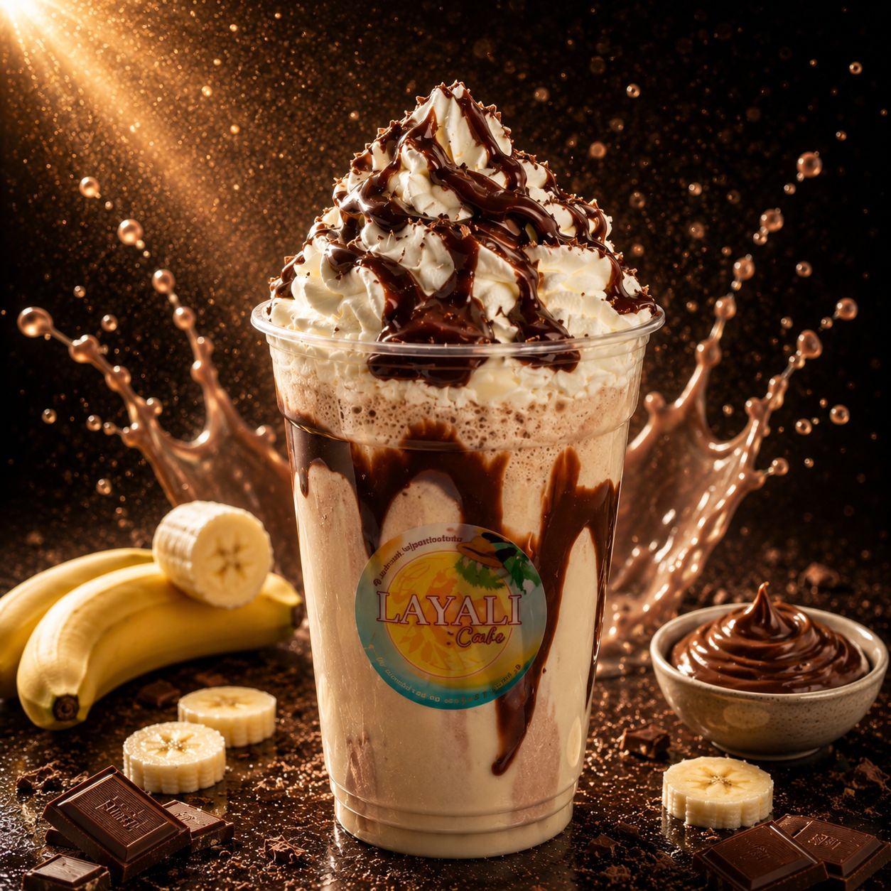 Nutella & Bananen Milkshake