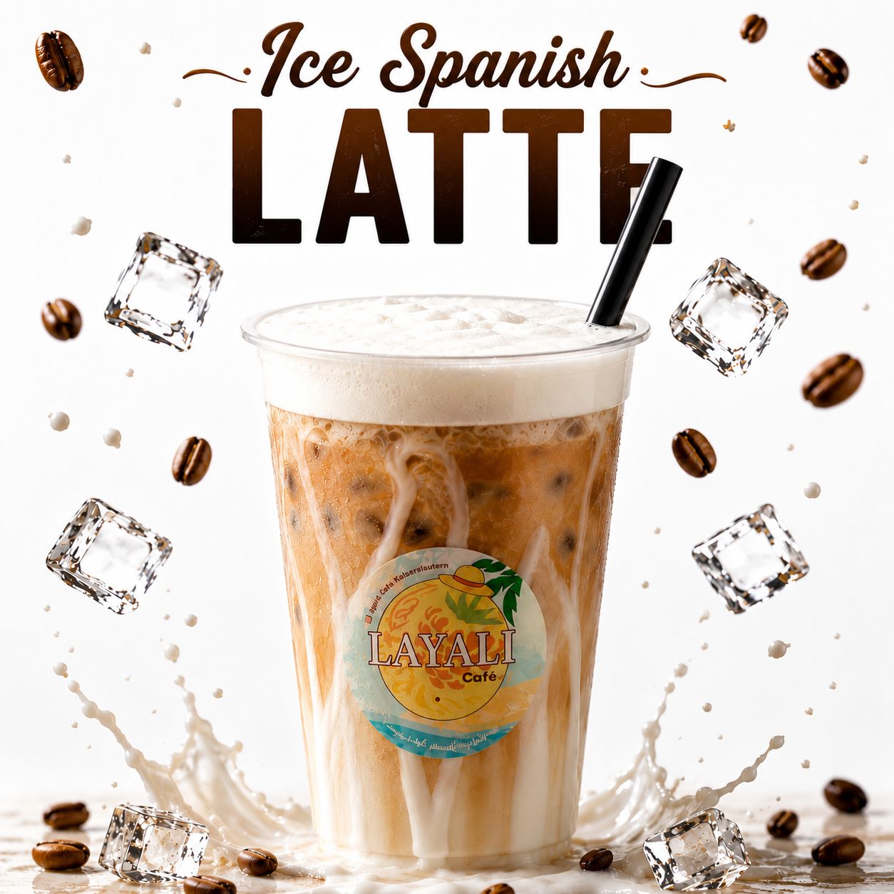 Ice spanish latte