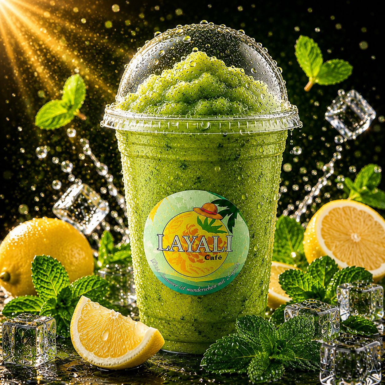 Zetronen & Minze Smoothie