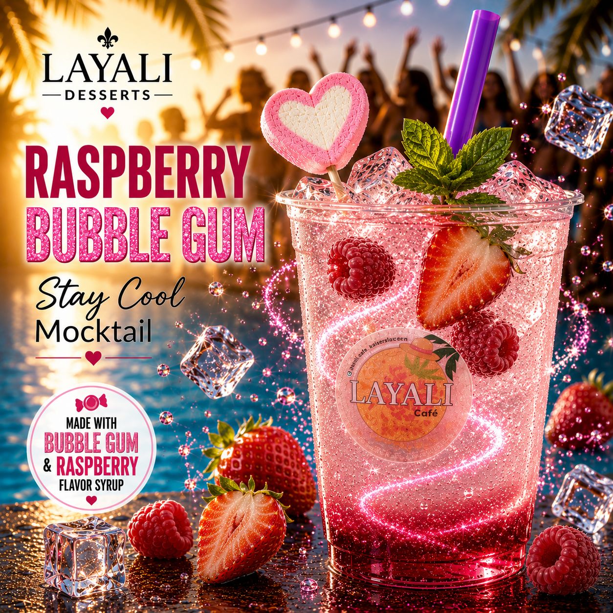 RASPBERRY BUBBLE GUM